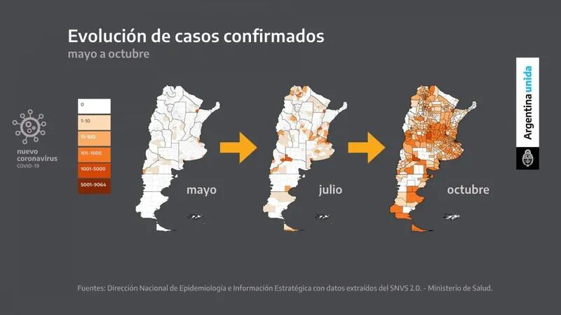 Estos son los datos en los que se apoyó Alberto Fernández para restringir la circulación en las provincias